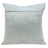 Gray Quilted Diamonds Velvet Solid Color Throw Pillow - Homeroots - Flyclothing LLC