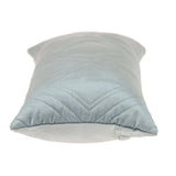 Gray Quilted Diamonds Velvet Solid Color Lumbar Pillow - Homeroots - Flyclothing LLC