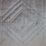 Taupe Quilted Diamonds Velvet Solid Color Throw Pillow - Homeroots - Flyclothing LLC