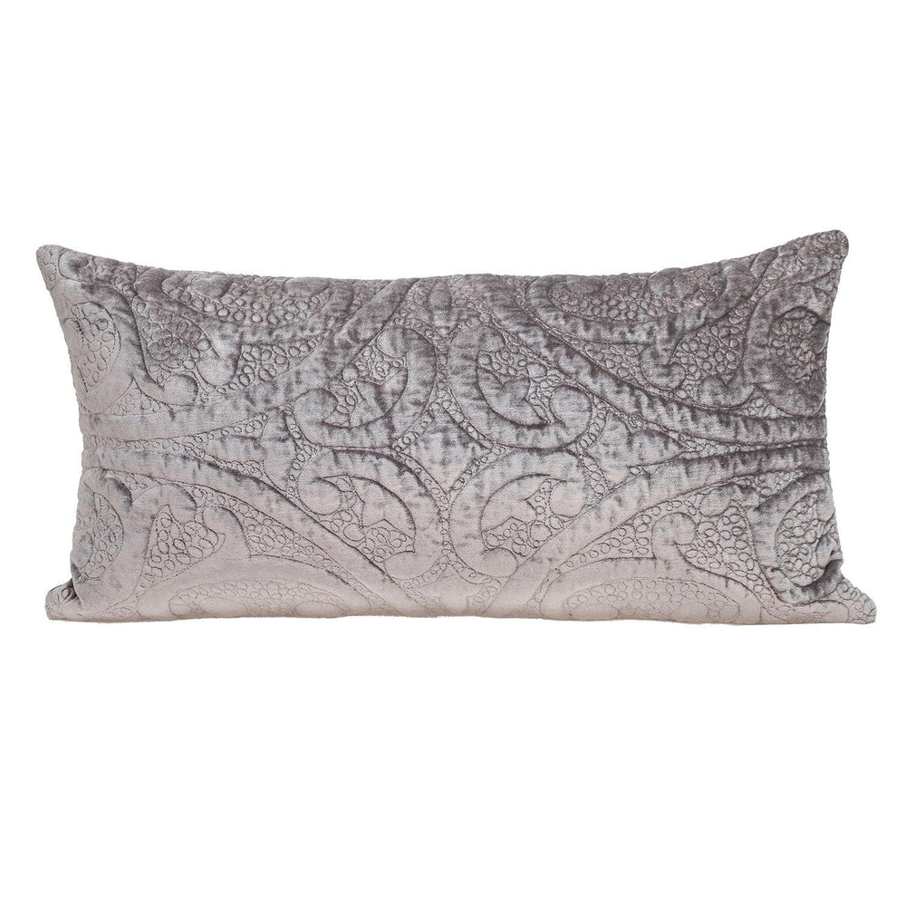 12" X 24" Taupe Cotton Blend Throw Pillow - Homeroots - Flyclothing LLC