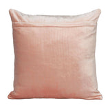 Tufted Diamonds Rose Gold Velvet Accent Pillow - Homeroots - Flyclothing LLC