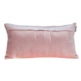 Tufted Diamonds Rose Gold Velvet Lumbar Accent Pillow - Homeroots - Flyclothing LLC