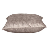 Tufted Diamonds Taupe Velvet Accent Pillow - Homeroots - Flyclothing LLC