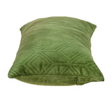 Tufted Diamonds Olive Velvet Lumbar Accent Pillow - Homeroots - Flyclothing LLC