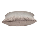 20" Taupe Cotton Blend Throw Pillow - Homeroots - Flyclothing LLC