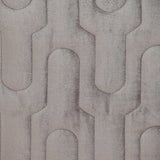 Geometric Lush Quilted Taupe Throw Pillow - Homeroots - Flyclothing LLC