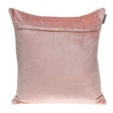 Geometric Lush Quilted Metallic Pink Throw Pillow - Homeroots - Flyclothing LLC