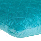 Tufted Diamond Aqua Transitional Square Pillow - Homeroots - Flyclothing LLC
