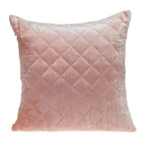 Tufted Diamond Pink Transitional Square Pillow - Homeroots - Flyclothing LLC