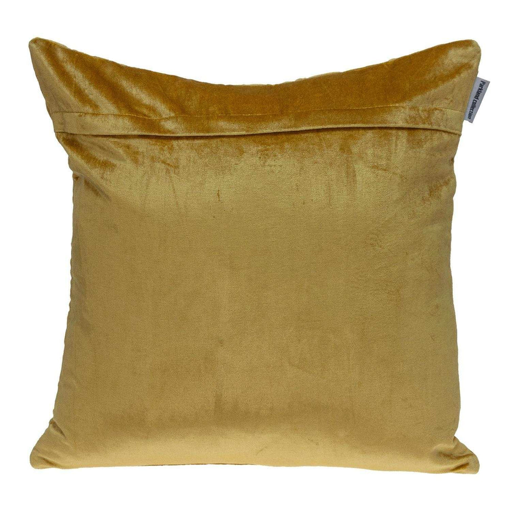 Tufted Diamond Yellow Ochre Transitional Square Pillow - Homeroots - Flyclothing LLC