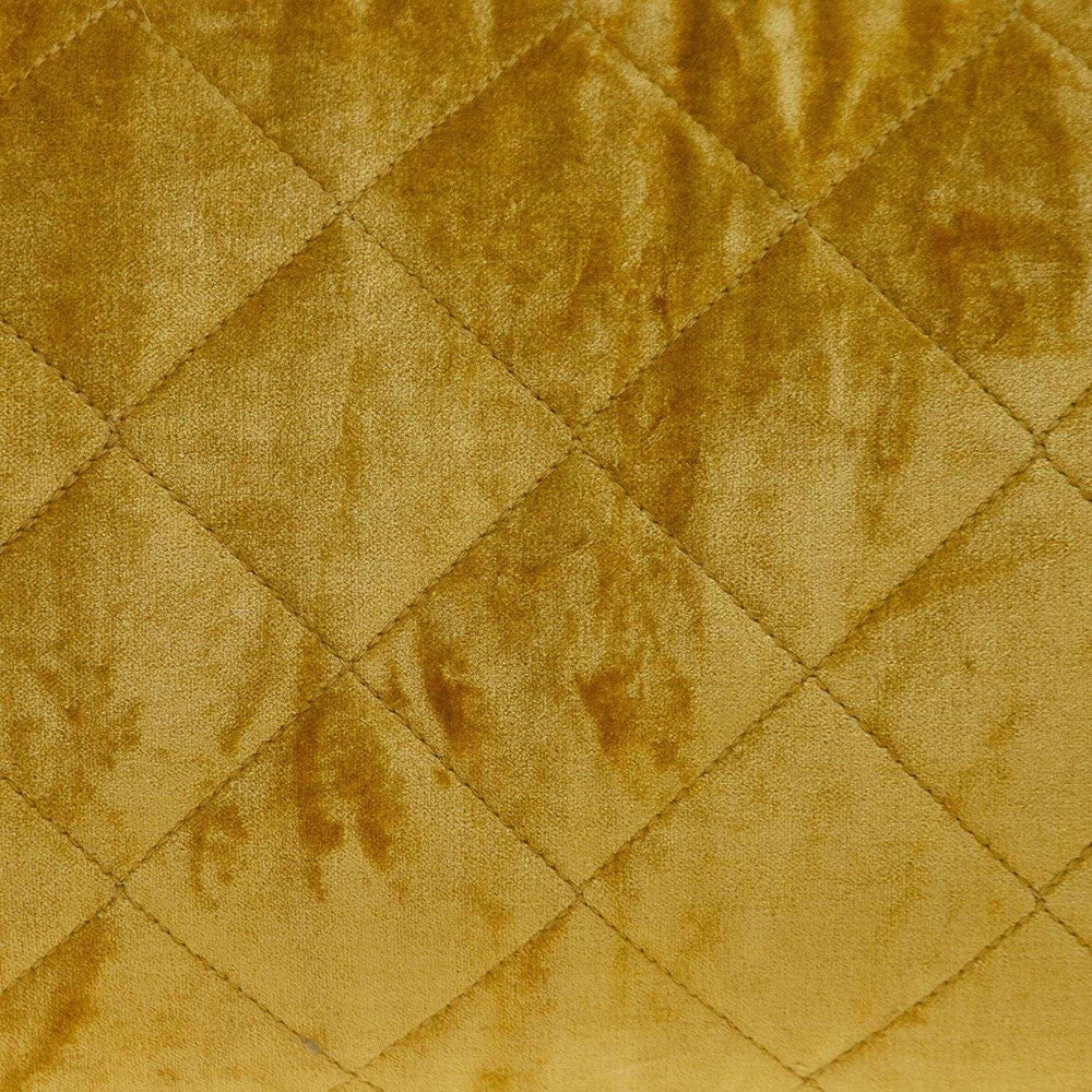 Tufted Diamond Yellow Ochre Transitional Lumbar Pillow - Homeroots - Flyclothing LLC