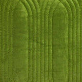Quilted Velvet Olive Square Throw Pillow - Homeroots - Flyclothing LLC