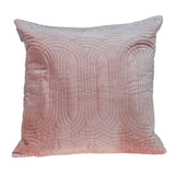 20" Pink Cotton Blend Throw Pillow - Homeroots - Flyclothing LLC
