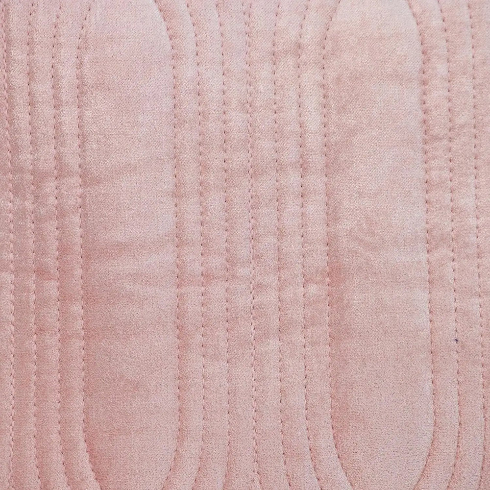 20" Pink Cotton Blend Throw Pillow - Homeroots - Flyclothing LLC