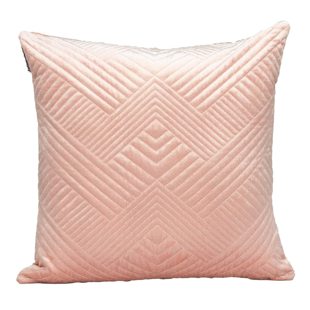 20" Pink Cotton Blend Throw Pillow - Homeroots - Flyclothing LLC