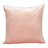 20" Pink Cotton Blend Throw Pillow - Homeroots - Flyclothing LLC