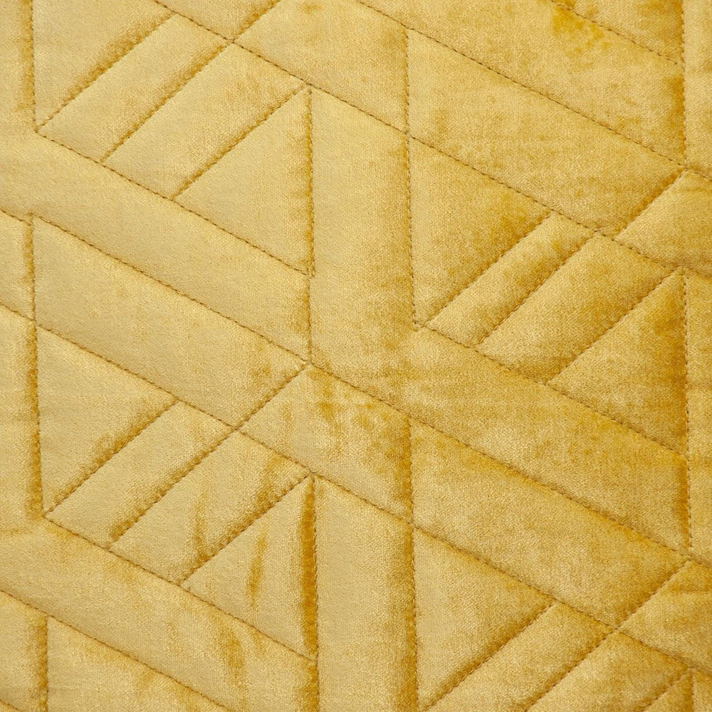 20" Yellow Cotton Blend Throw Pillow - Homeroots - Flyclothing LLC