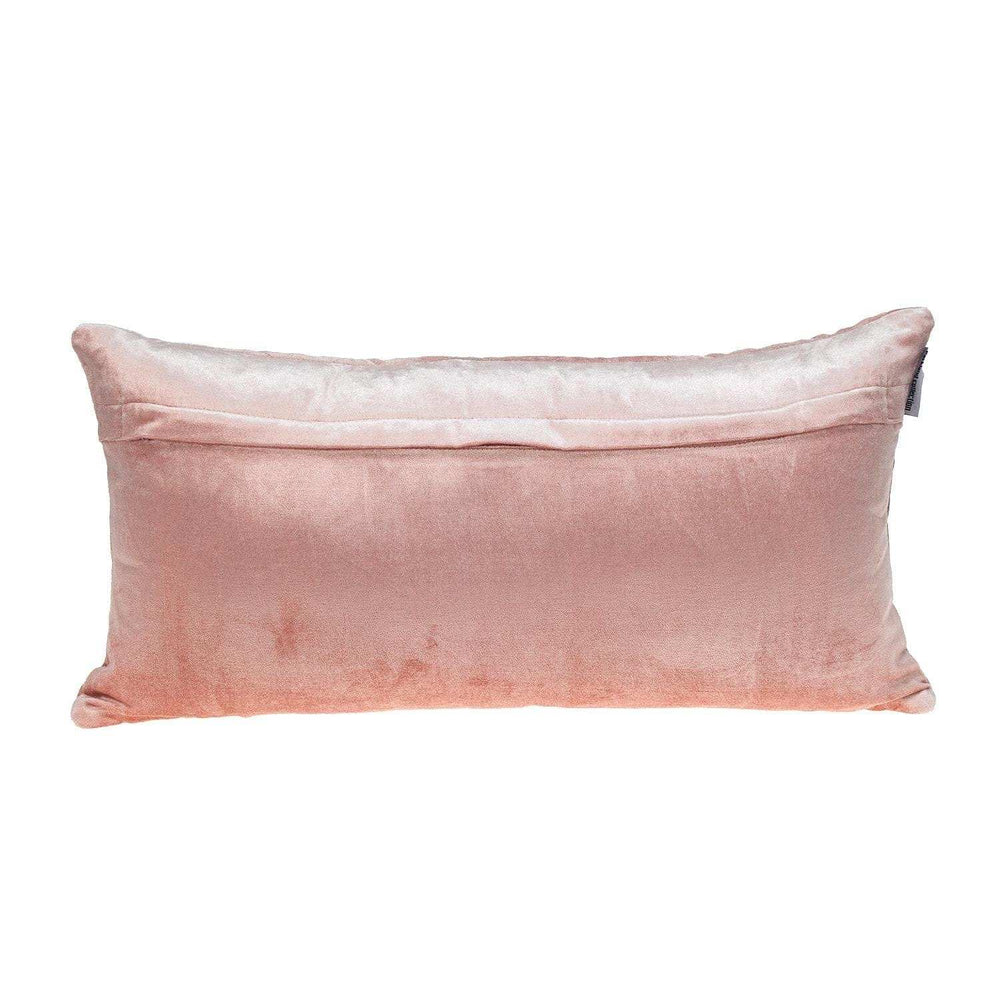 Tufted Diamond Pink Transitional Lumbar Pillow - Homeroots - Flyclothing LLC