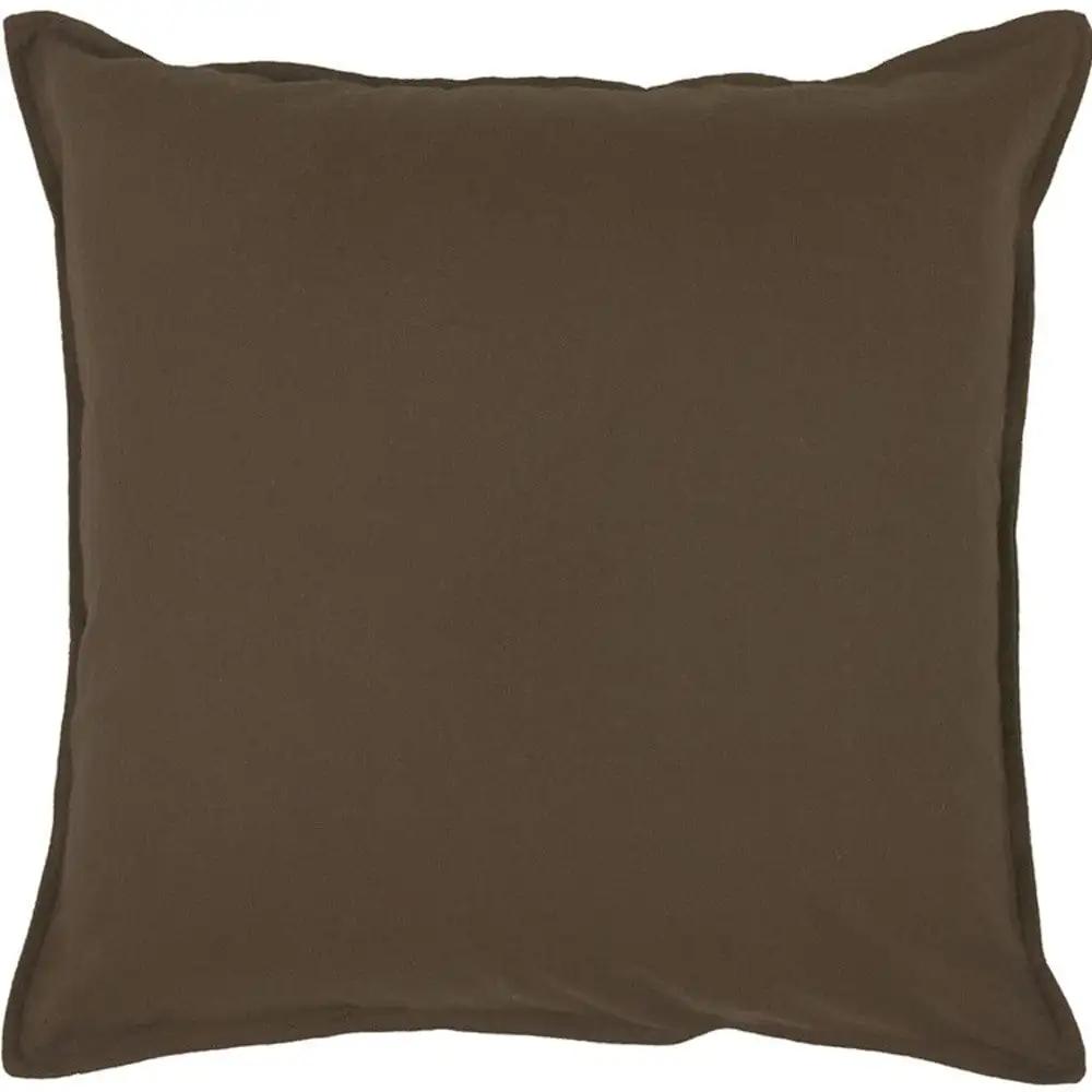 20" Brown Cotton Throw Pillow - Homeroots - Flyclothing LLC