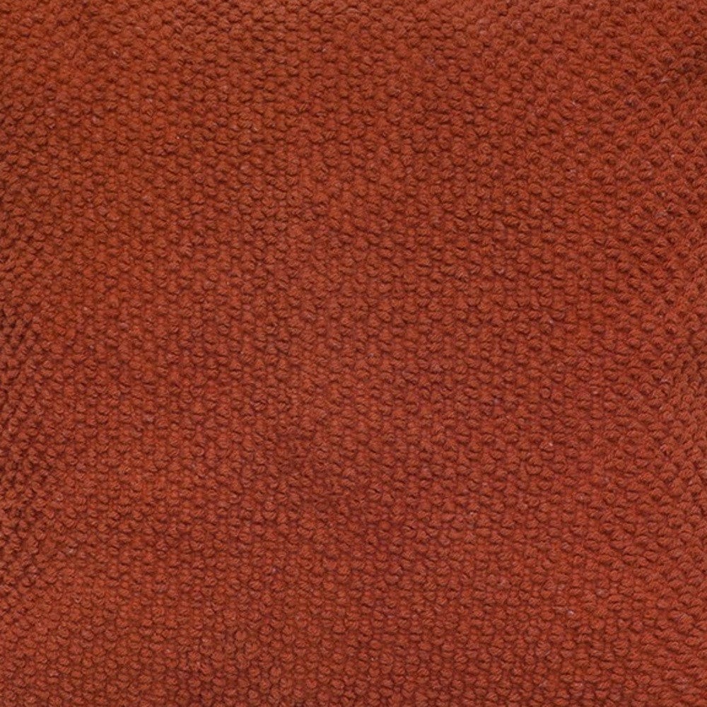 20" Orange Cotton Throw Pillow - Homeroots - Flyclothing LLC