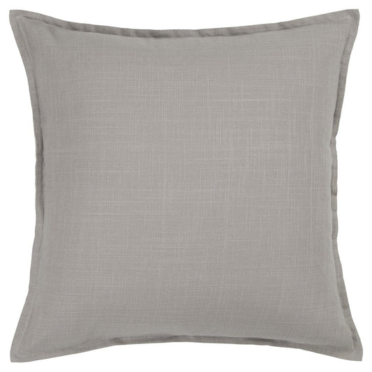 20" Gray Cotton Throw Pillow - Homeroots