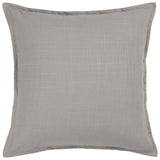 20" Gray Cotton Throw Pillow - Homeroots - Flyclothing LLC