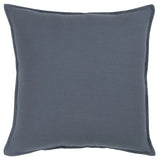 20" Slate Blue Cotton Throw Pillow - Homeroots - Flyclothing LLC