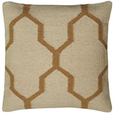 18" Natural Cotton Throw Pillow - Homeroots - Flyclothing LLC