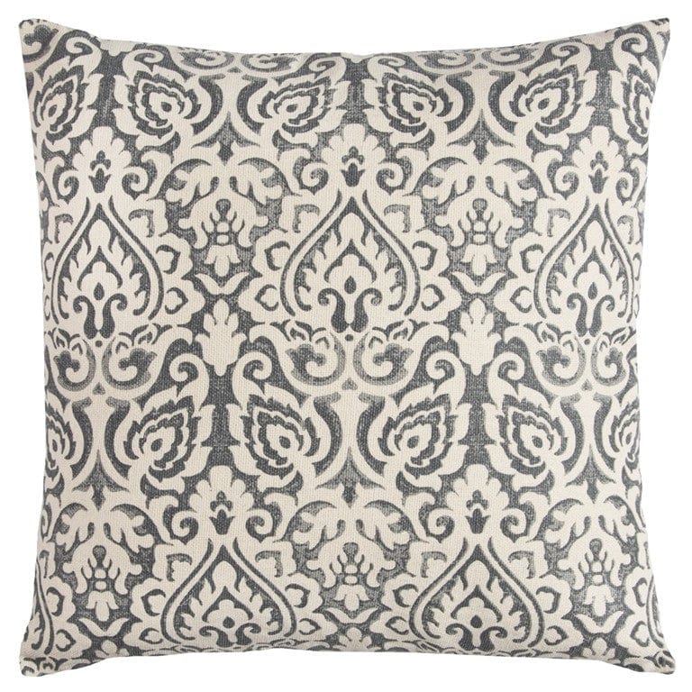 22" Light Gray Cotton Throw Pillow - Homeroots - Flyclothing LLC