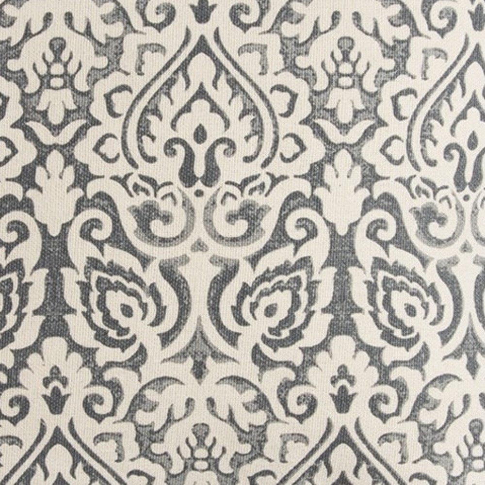 22" Light Gray Cotton Throw Pillow - Homeroots - Flyclothing LLC