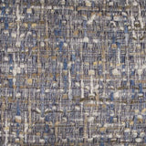 Blue Gray Metallic Nubby Textured Lumbar Pillow - Homeroots - Flyclothing LLC