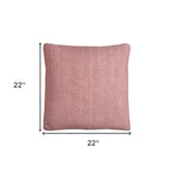Red Ivory Scaled Diamond Pattern Throw Pillow - Homeroots - Flyclothing LLC