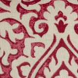 Red Natural Distressed Damask Throw Pillow - Homeroots - Flyclothing LLC