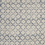 Blue Beige Distressed Block Throw Pillow - Homeroots - Flyclothing LLC