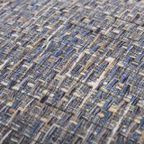 Blue Gray Metallic Nubby Textured Throw Pillow - Homeroots - Flyclothing LLC