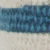 Teal White Kantha Stitch and Knots Throw Pillow - Homeroots - Flyclothing LLC