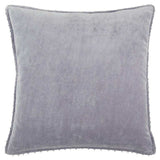 Soft Lilac Solid Pearl Beaded Edge Throw Pillow - Homeroots - Flyclothing LLC
