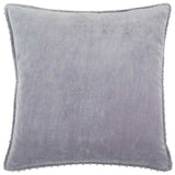 Soft Lilac Solid Pearl Beaded Edge Throw Pillow - Homeroots - Flyclothing LLC