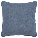 Blue Solid Classic Decorative Throw Pillow - Homeroots - Flyclothing LLC