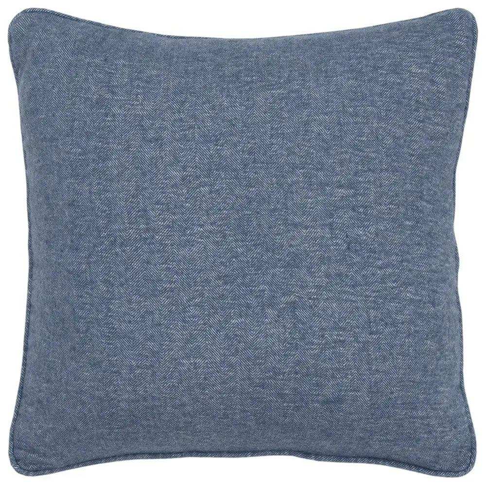 Blue Solid Classic Decorative Throw Pillow - Homeroots - Flyclothing LLC