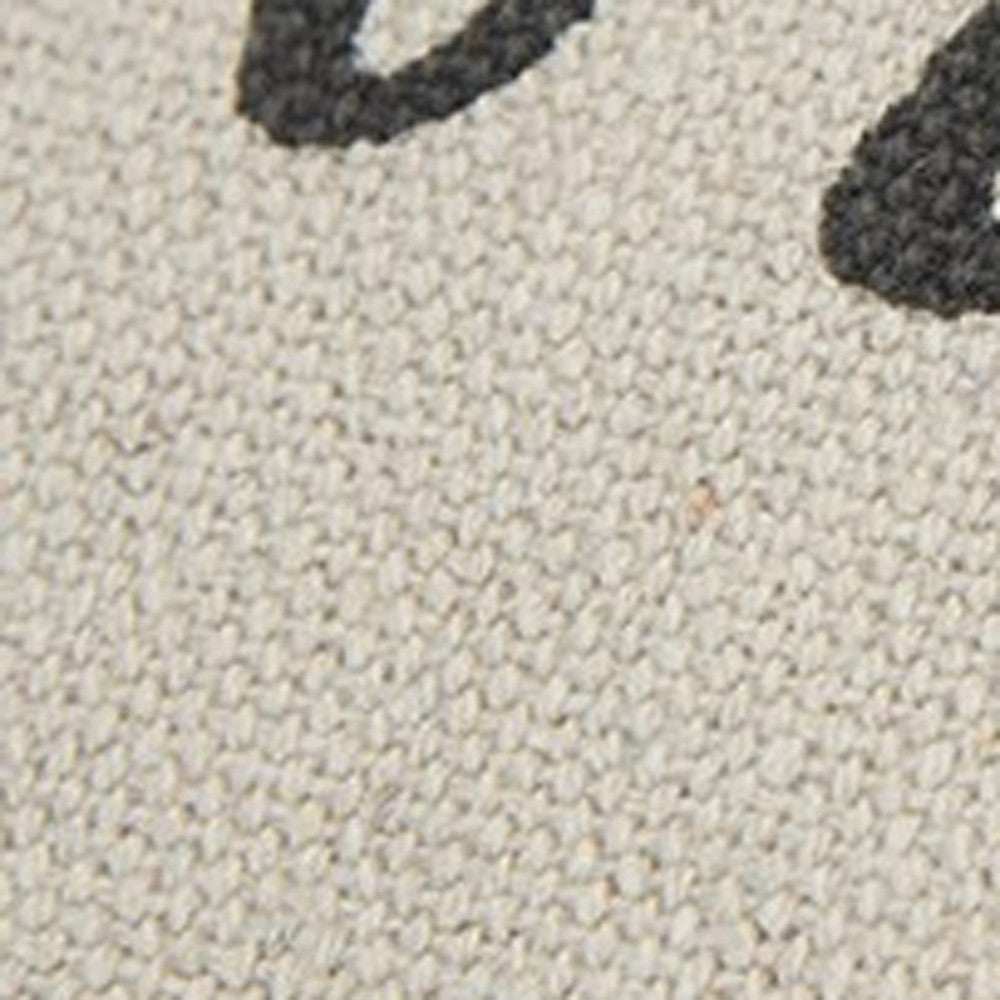 Gray Taupe To Nights Throw Pillow - Homeroots - Flyclothing LLC