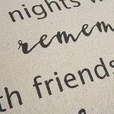 Gray Taupe To Nights Throw Pillow - Homeroots - Flyclothing LLC