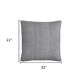 Indigo Ivory Scaled Diamond Pattern Throw Pillow - Homeroots - Flyclothing LLC