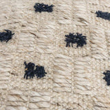 Black Cream Tufted Modern Throw Pillow - Homeroots - Flyclothing LLC