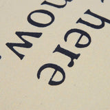 Black Taupe Canvas Here Now Throw Pillow - Homeroots - Flyclothing LLC