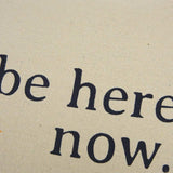 Black Taupe Canvas Here Now Throw Pillow - Homeroots - Flyclothing LLC