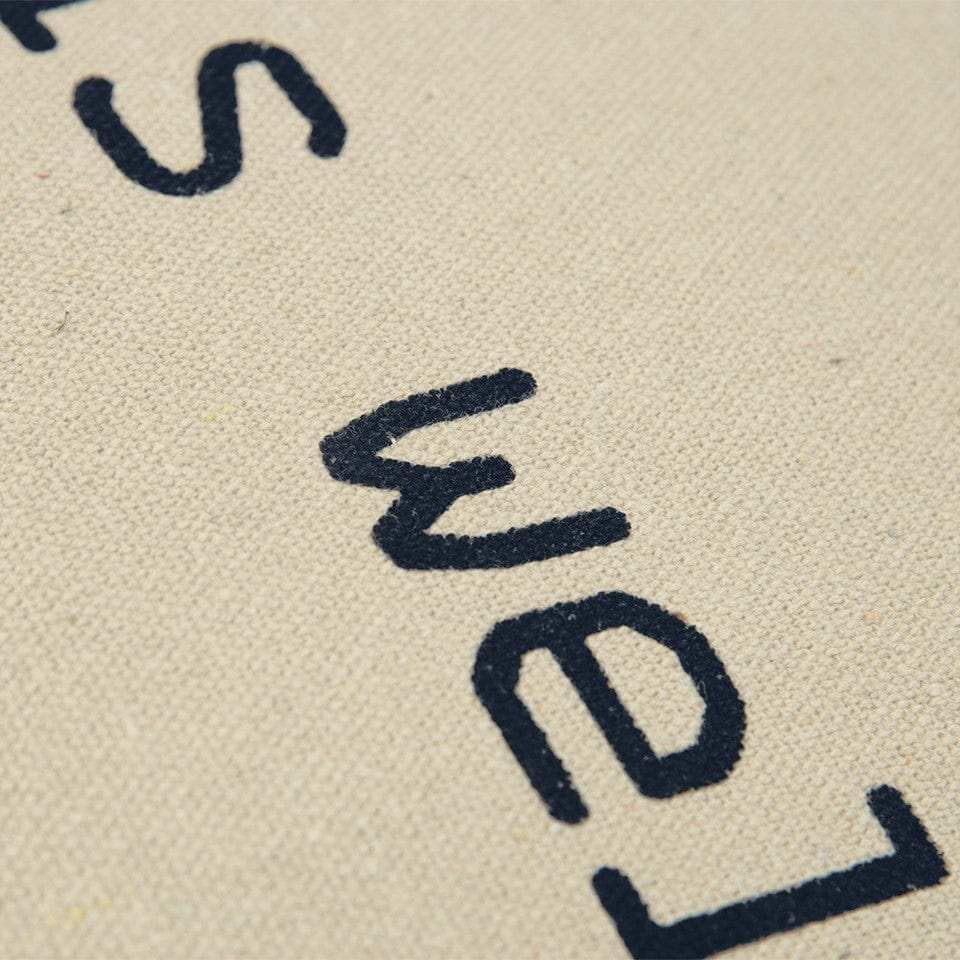 Black Taupe Canvas It Is Well Throw Pillow - Homeroots - Flyclothing LLC