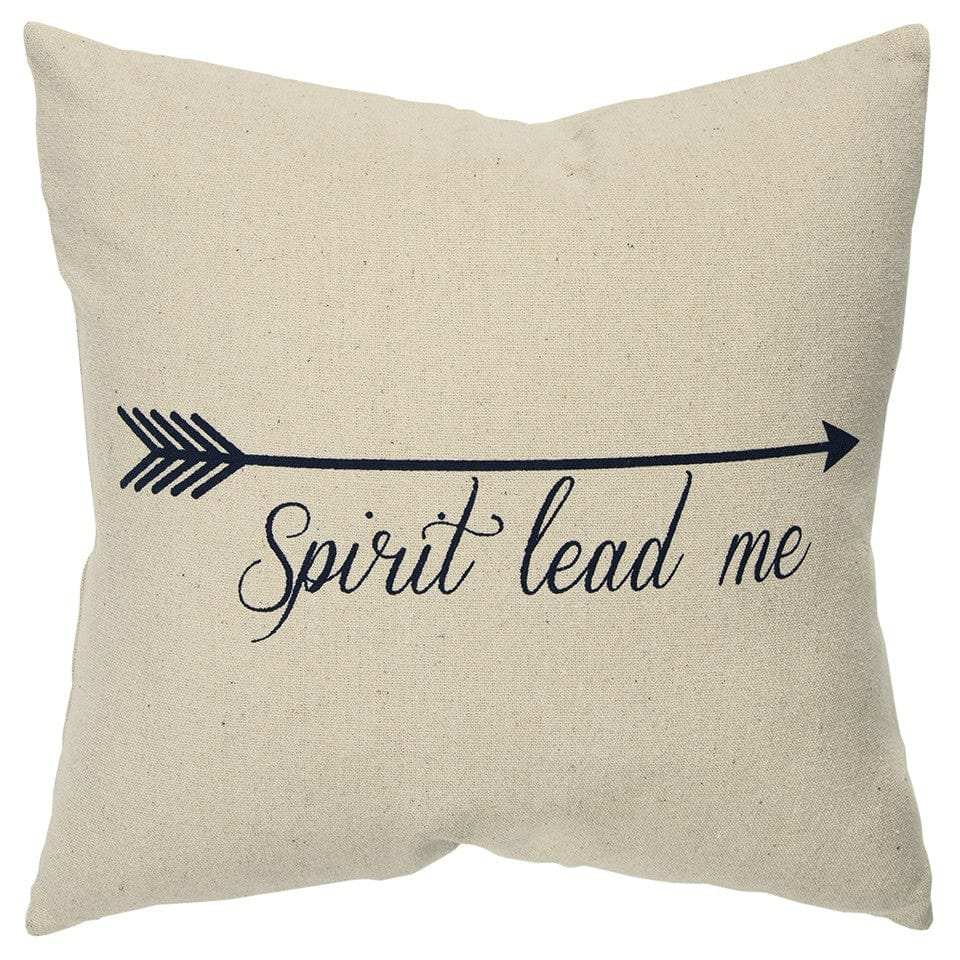 Black Taupe Canvas Spirit Lead Throw Pillow - Homeroots - Flyclothing LLC