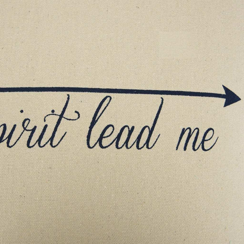 Black Taupe Canvas Spirit Lead Throw Pillow - Homeroots - Flyclothing LLC