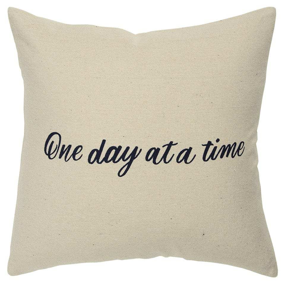 Black Taupe Canvas One Day Throw Pillow - Homeroots - Flyclothing LLC